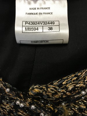 Lot 22 - A fine Chanel by Karl Lagerfeld fantasy tweed coat dress, 'Paris-Bombay', Métiers d'Art, Pre-Fall 2012