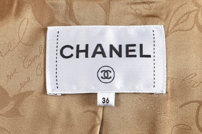 Lot 11 - A fine Chanel by Karl Lagerfeld faux-fur and chenille tweed coat, 'Paris - Cosmopolite' collection, Métiers d'Art, Pre-Fall 2017