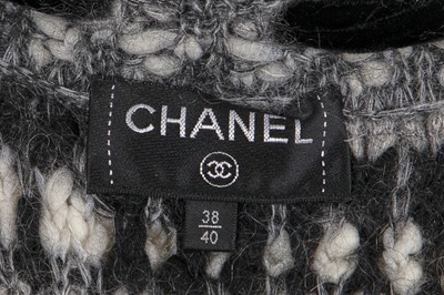 Lot 14 - A Chanel by Karl Lagerfeld knitted grey wool capelet, 'Paris-Rome' collection, Métiers d'Art, Pre-Fall 2016