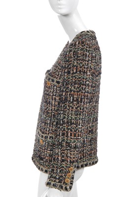 Lot 13 - A Chanel by Karl Lagerfeld fantasy tweed jacket, 'Paris-Rome' collection, Métiers d'Art, Pre-Fall 2016