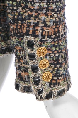 Lot 13 - A Chanel by Karl Lagerfeld fantasy tweed jacket, 'Paris-Rome' collection, Métiers d'Art, Pre-Fall 2016