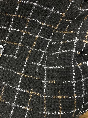 Lot 12 - A Chanel by Karl Lagerfeld checked bouclé tweed suit, 'Intimate Technology' collection, Spring-Summer 2017
