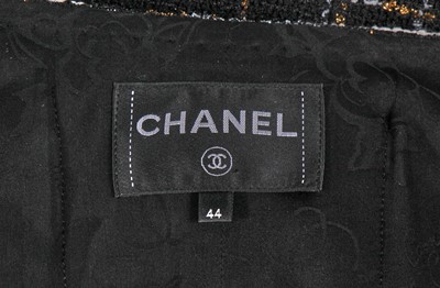 Lot 12 - A Chanel by Karl Lagerfeld checked bouclé tweed suit, 'Intimate Technology' collection, Spring-Summer 2017