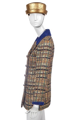 Lot 2 - A fine Chanel by Karl Lagerfeld fantasy tweed and corduroy jacket, 'Egyptomania' collection, Métiers d'Art, Pre-Fall 2019