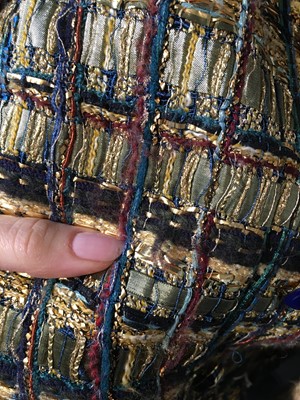 Lot 2 - A fine Chanel by Karl Lagerfeld fantasy tweed and corduroy jacket, 'Egyptomania' collection, Métiers d'Art, Pre-Fall 2019