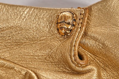Lot 1 - A fine Chanel by Karl Lagerfeld gold fantasy tweed coat, 'Egyptomania' collection, Métiers d'Art, Pre-Fall 2019