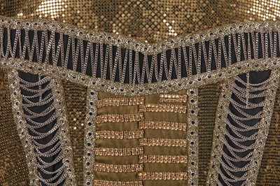 Lot 87 - A Balmain by Olivier Rousteing heavily embellished jacket, Autumn-Winter 2018-19