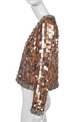 Lot 90 - A Saint Laurent by Hedi Slimane embellished jacket, Spring-Summer 2013