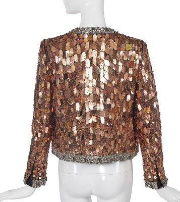 Lot 90 - A Saint Laurent by Hedi Slimane embellished jacket, Spring-Summer 2013