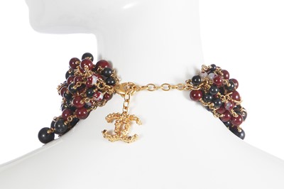 Lot 21 - A Chanel beaded choker necklace, 'Paris-Edinburgh' collection, Métiers d'Art, Pre-Fall 2013