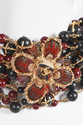 Lot 21 - A Chanel beaded choker necklace, 'Paris-Edinburgh' collection, Métiers d'Art, Pre-Fall 2013