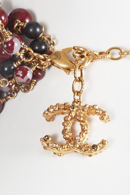 Lot 21 - A Chanel beaded choker necklace, 'Paris-Edinburgh' collection, Métiers d'Art, Pre-Fall 2013