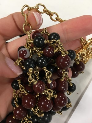 Lot 21 - A Chanel beaded choker necklace, 'Paris-Edinburgh' collection, Métiers d'Art, Pre-Fall 2013