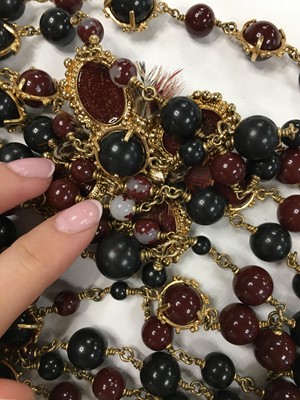 Lot 21 - A Chanel beaded choker necklace, 'Paris-Edinburgh' collection, Métiers d'Art, Pre-Fall 2013