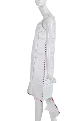 Lot 202 - A rare limited edition Hussein Chalayan Airmail paper dress, 1999