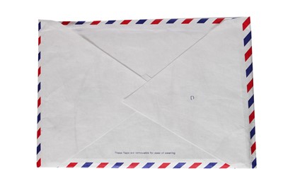 Lot 202 - A rare limited edition Hussein Chalayan Airmail paper dress, 1999