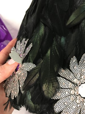 Lot 80 - A Stephen Jones for Thom Browne feather hat/headpiece circa 2010