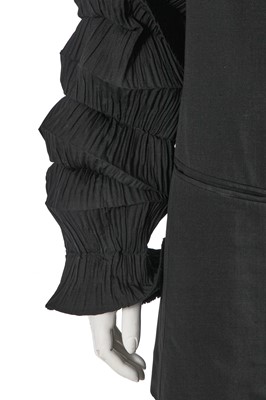 Lot 426 - An Issey Miyake black wool 'Flying Saucer' blazer, Spring-Summer 1994