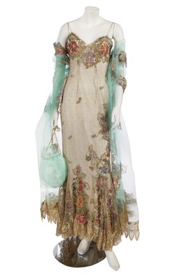 Lot 565 - A fine Basia Zarzycka lace ensemble, circa 1994