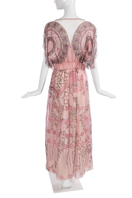 Lot 330 - A Zandra Rhodes printed chiffon dress, 1978