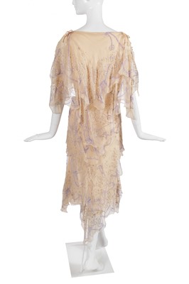 Lot 332 - A Zandra Rhodes printed chiffon ensemble, 1979