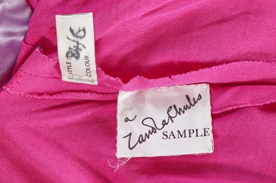 Lot 351 - A Zandra Rhodes printed chiffon 'Mermaid' dress, 'Fables of the Sea' collection, Spring-Summer 1984