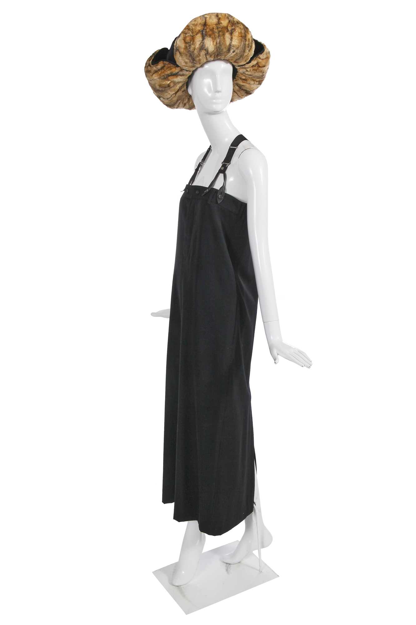 Lot 171 - A rare Jean Paul Gaultier skirt and hat ensemble, 'Chic Rabbis' collection, Autumn-Winter 1993-94