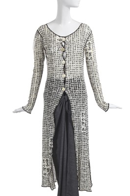 Lot 168 - A Jean Paul Gaultier sarong trouser ensemble, 'Les Tatouages' collection, Spring-Summer 1994