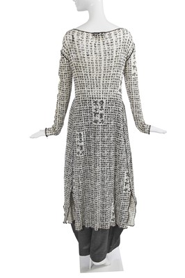 Lot 168 - A Jean Paul Gaultier sarong trouser ensemble, 'Les Tatouages' collection, Spring-Summer 1994