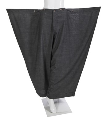 Lot 168 - A Jean Paul Gaultier sarong trouser ensemble, 'Les Tatouages' collection, Spring-Summer 1994