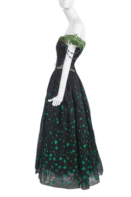 Lot 369 - A Zandra Rhodes printed ballgown, 'Celestial Bodies' collection, Autumn-Winter 1991-92