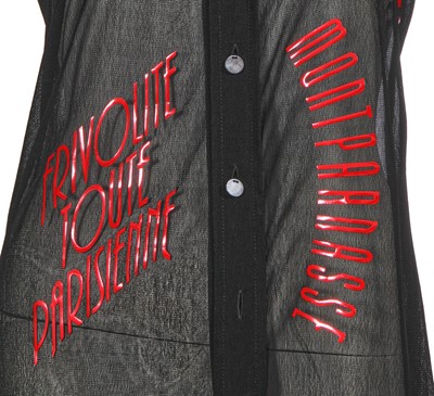 Lot 474 - Two Jean Paul Gaultier text-printed dresses, mid-late 1990s