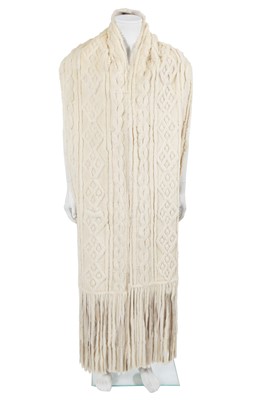 Lot 117 - A Jean Paul Gaultier white rabbit fur scarf, 'Dandy-Motard-Glam' collection, Autumn-Winter 1999-2000