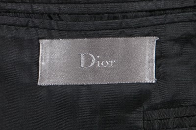 Lot 77 - Marianne Faithfull's Dior black silk tuxedo jacket, 2010s