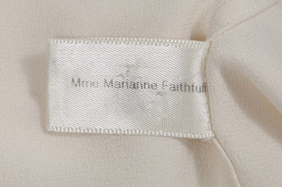 Lot 77 - Marianne Faithfull's Dior black silk tuxedo jacket, 2010s
