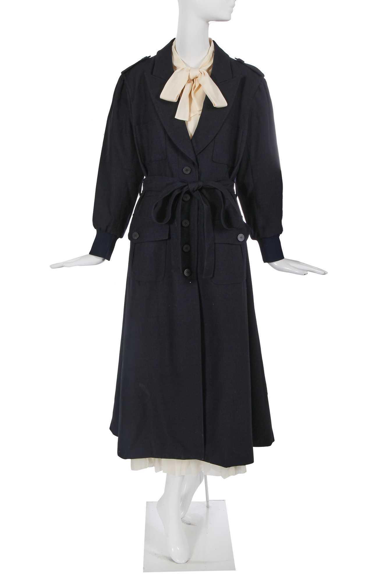 Lot 75 - Marianne Faithfull's Chloé by Natacha Ramsay-Levi dress and coat, circa 2020