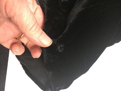 Lot 449 - A Liberty & Co. black velvet jacket, late 1930s