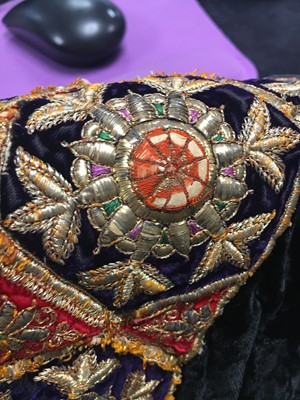 Lot 449 - A Liberty & Co. black velvet jacket, late 1930s