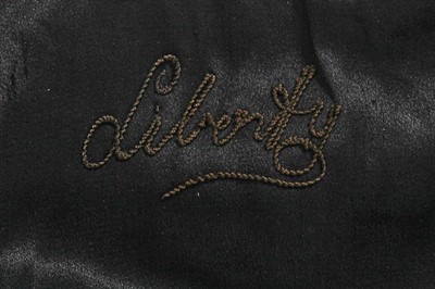 Lot 449 - A Liberty & Co. black velvet jacket, late 1930s