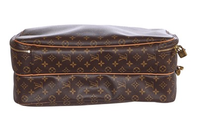 Lot 52 - A Louis Vuitton monogrammed canvas Alizé travel bag, 2006
