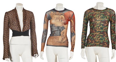 Lot 454 - Eight Jean Paul Gaultier tops, 1990s-2000s