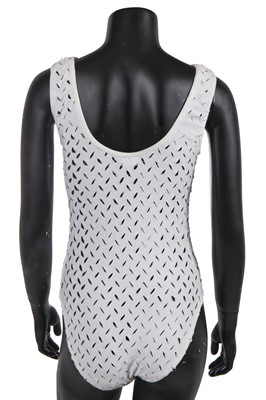 Lot 532 - A Vivienne Westwood white polycotton bodysuit, 'Cut, Slash & Pull' collection, Spring-Summer 1991