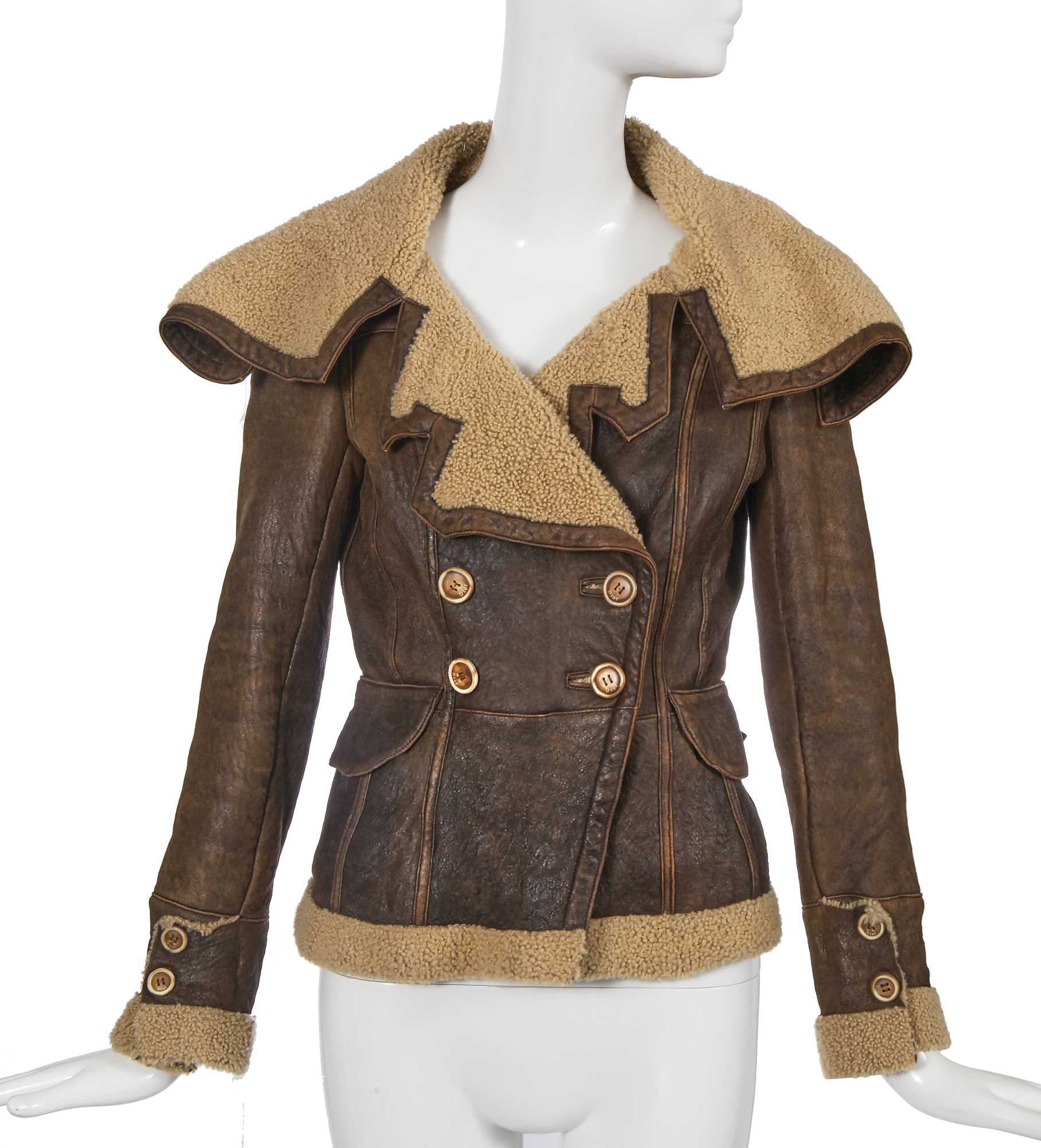 Lot 107 - A Christian Dior by John Galliano sheepskin