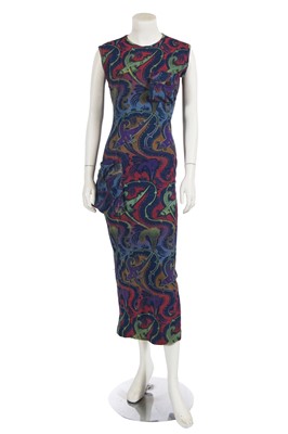 Lot 511 - A Vivienne Westwood '18th century jungle print' cotton dress, 'Grand Hotel' collection, Spring-Summer 1993