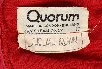 Lot 190 - A Sheilagh Brown for Quorum viscose jersey...
