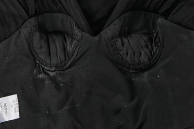 Lot 96 - An Alexander McQueen black silk chiffon cocktail dress, 'The Man Who Knew Too Much' collection, Autumn-Winter 2005-06