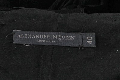Lot 96 - An Alexander McQueen black silk chiffon cocktail dress, 'The Man Who Knew Too Much' collection, Autumn-Winter 2005-06