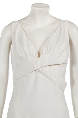 Lot 377 - An Alexander McQueen crêpe dress, commercial collection 2006