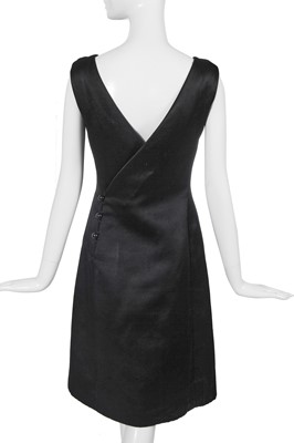 Lot 438 - A Cristóbal Balenciaga haute couture black silk cocktail dress, probably Spring-Summer 1959