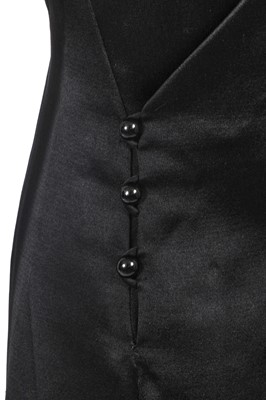 Lot 438 - A Cristóbal Balenciaga haute couture black silk cocktail dress, probably Spring-Summer 1959